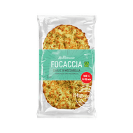 Boboli Duo focaccia kruidenboter & mozzarella Foto van Boboli Duo focaccia kruidenboter & mozzarella