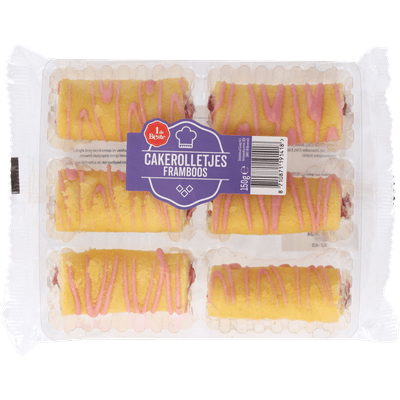 1 de Beste Cakerolletjes framboos