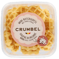 Foto van Crumbel Mini wafel met parelsuiker