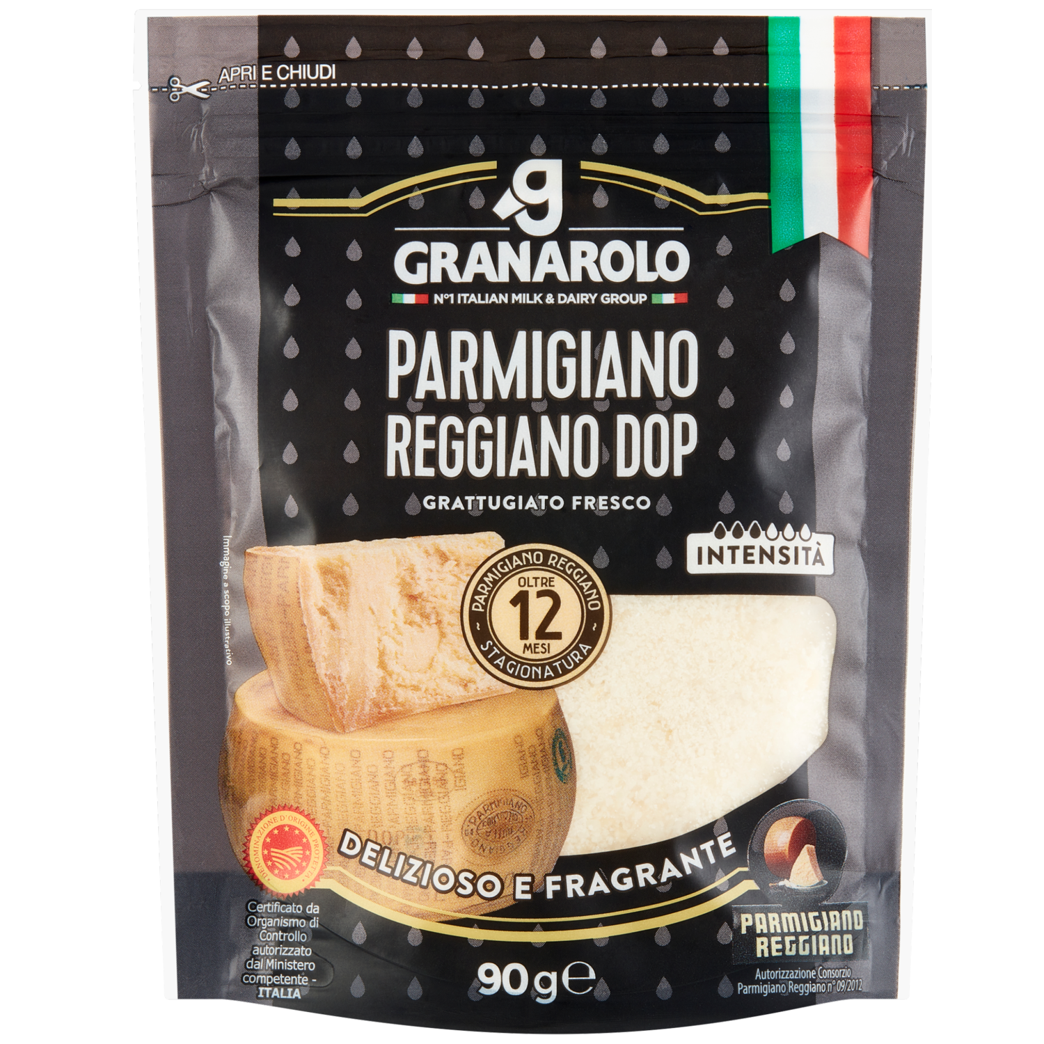 Granarolo Parmigiano reggiano geraspt