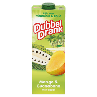 Dubbeldrank Mango & guanabana Foto van Dubbeldrank Mango & guanabana