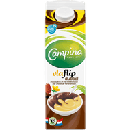 Campina Dubbelvlaflip chocolade vanille Foto van Campina Dubbelvlaflip chocolade vanille