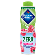 Karvan Cevitam Limonadesiroop framboos 0% Foto van Karvan Cevitam Limonadesiroop framboos 0%