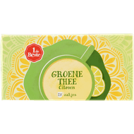 1 de Beste Groene thee citroen kop 20 zk. Foto van 1 de Beste Groene thee citroen kop 20 zk.