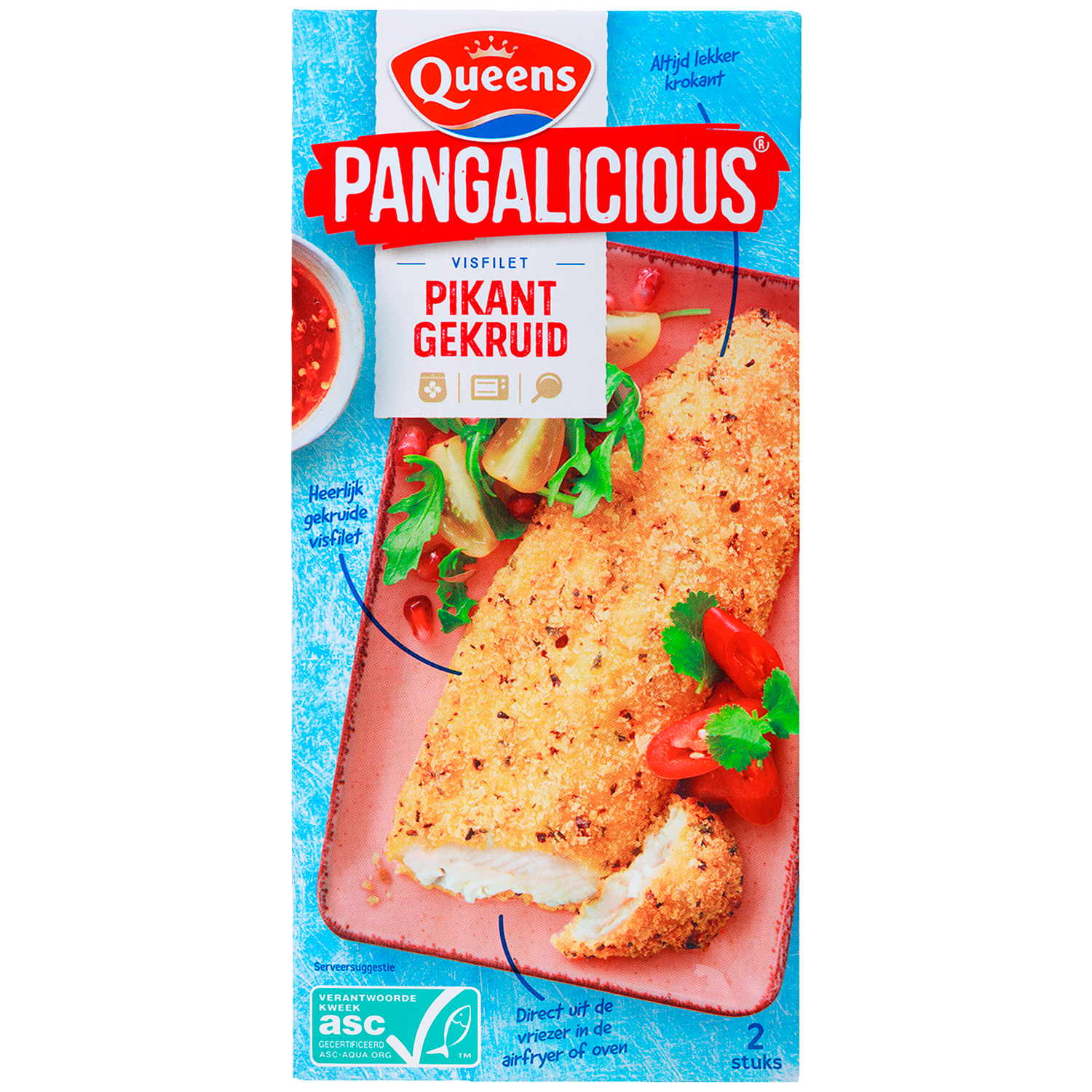 Queens Pangasiusfilet pikant gekruid