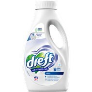Dreft Vloeibaar wasmiddel care white 21 wasbeurten Foto van Dreft Vloeibaar wasmiddel care white 21 wasbeurten