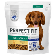 Perfect Fit Hondenvoer senior mini kip 10+ jaar Foto van Perfect Fit Hondenvoer senior mini kip 10+ jaar