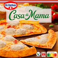 Dr. Oetker Casa di mama pizza quattro formaggi Foto van Dr. Oetker Casa di mama pizza quattro formaggi