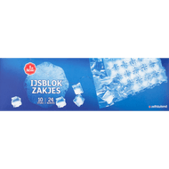 1 de Beste Ijsblokzakjes 24 ijsblokjes Foto van 1 de Beste Ijsblokzakjes 24 ijsblokjes