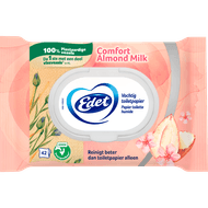 Foto van Edet Vochtig toiletpapier amandel 42 stuks