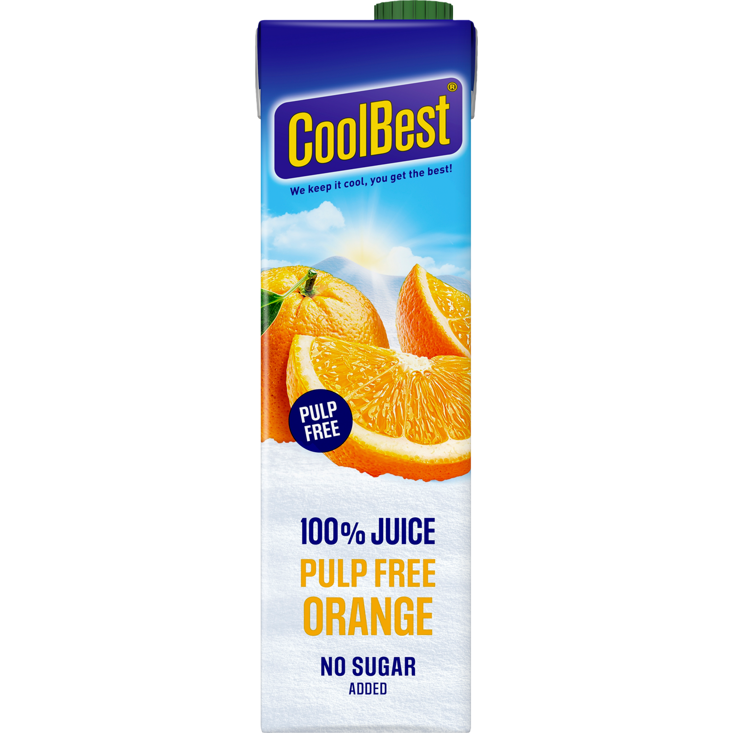 CoolBest Orange pulp free