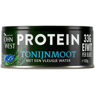 Foto van John West Protein tonijnmoot in water
