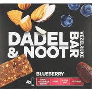 Foto van Dadel & Noot Blueberry muffin 4 stuks