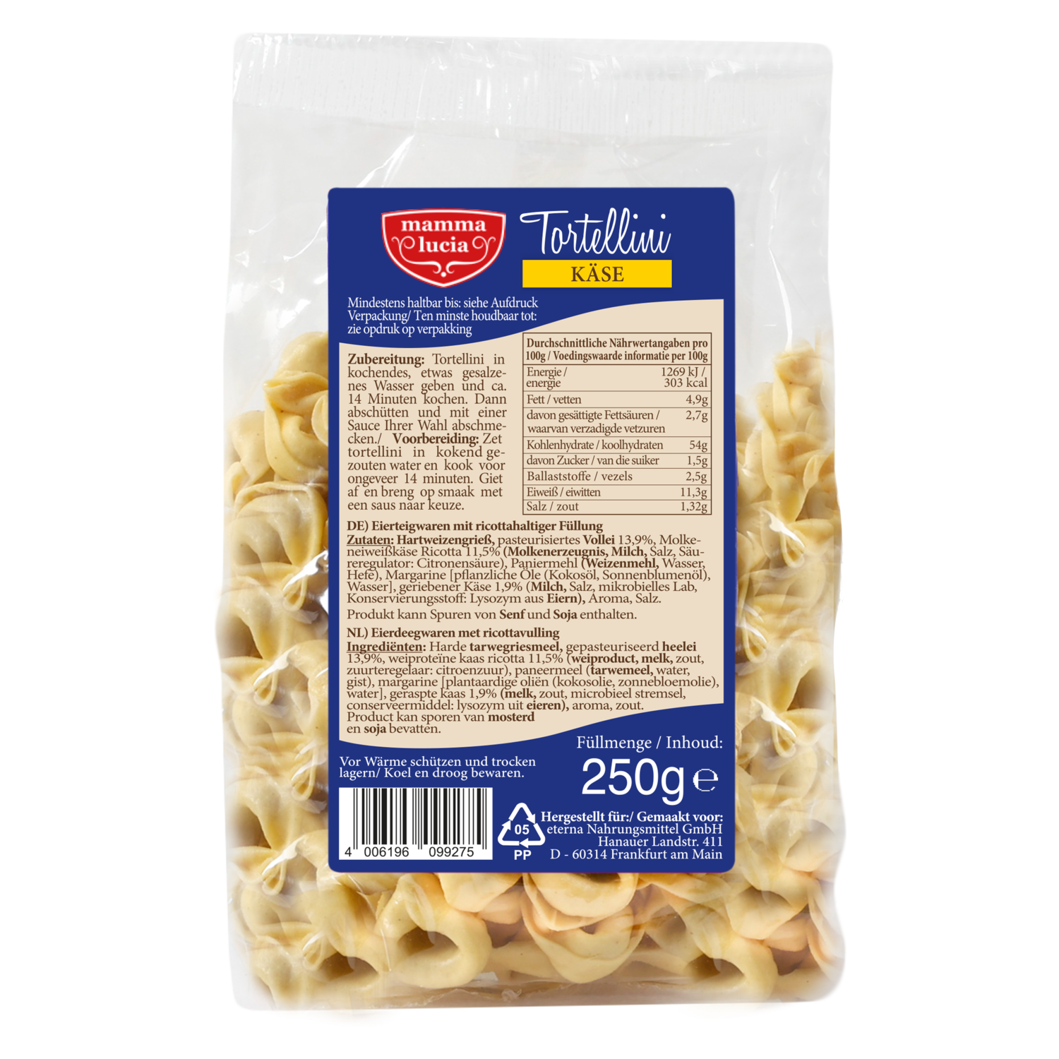 Mamma Lucia Tortellini kaas