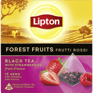 Lipton Vruchtenthee forest fruits kop 20 zk. Foto van Lipton Vruchtenthee forest fruits kop 20 zk.