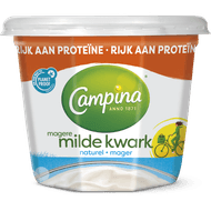Campina Magere kwark naturel Foto van Campina Magere kwark naturel