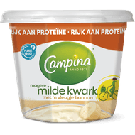 Campina Magere kwark banaan Foto van Campina Magere kwark banaan