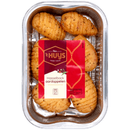 Van 't Huijs Hasselback aardappelen Foto van Van 't Huijs Hasselback aardappelen