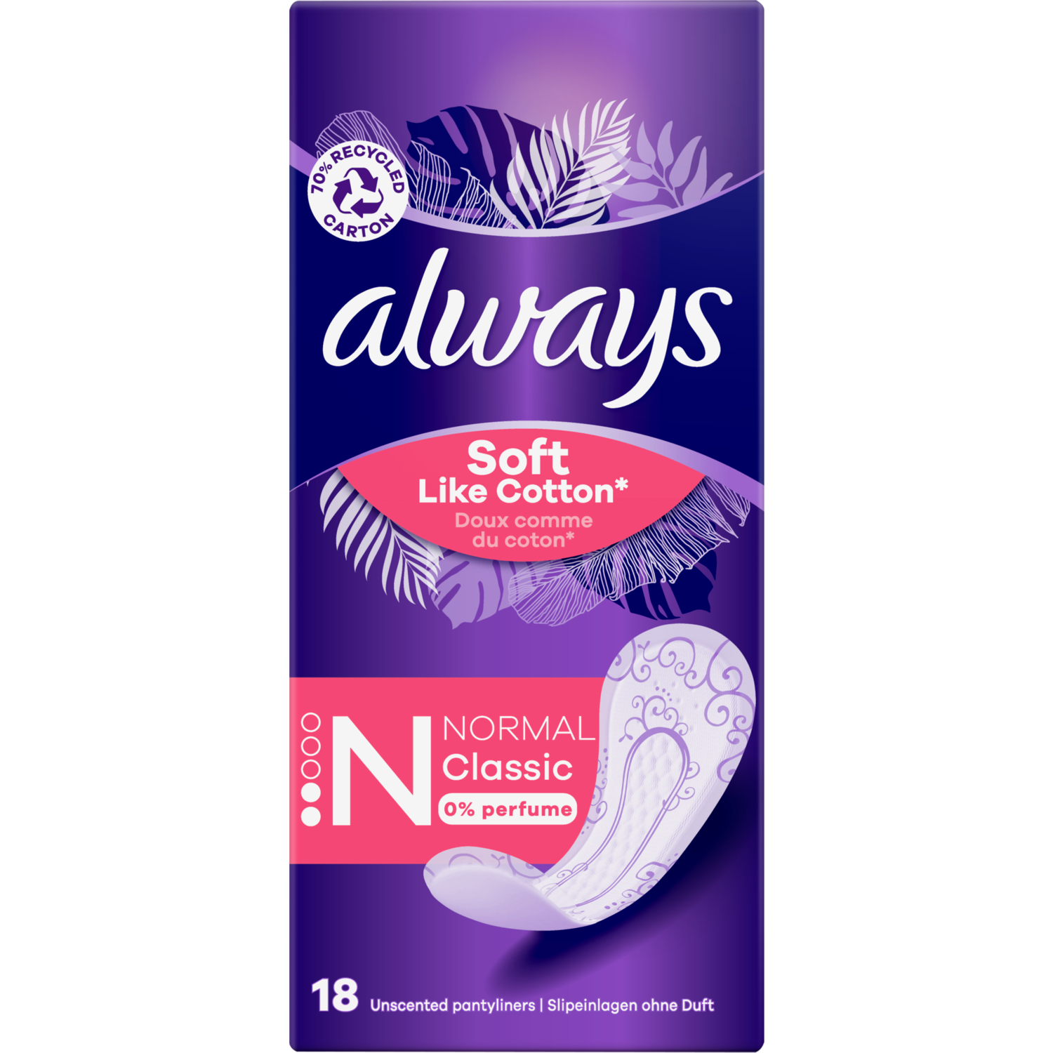 Always Inlegkruisjes daily fresh normal