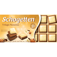 Schogetten Chodoladereep trilogie van praline Foto van Schogetten Chodoladereep trilogie van praline