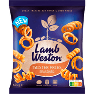 Lamb Weston Twister fries seasoned Foto van Lamb Weston Twister fries seasoned