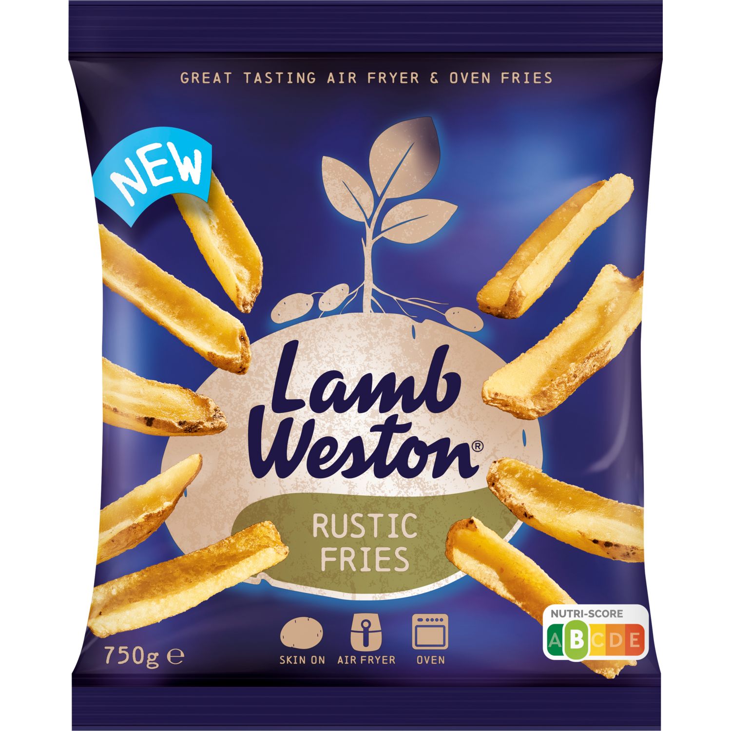 Lamb Weston Fries rustic