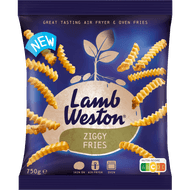 Lamb Weston Ziggy fries naturel 750 g