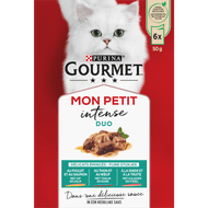Gourmet Mon petit duo vlees en vis 6 stuks 300 g