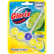 Glorix Toiletblok citrus Foto van Glorix Toiletblok citrus