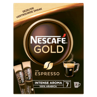 Nescafé Oploskoffie espresso donker en intens Foto van Nescafé Oploskoffie espresso donker en intens