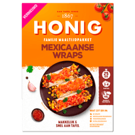 Honig Maaltijdpakket mexicaanse wraps Foto van Honig Maaltijdpakket mexicaanse wraps