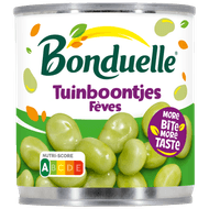 Bonduelle Tuinboontjes extra fijn Foto van Bonduelle Tuinboontjes extra fijn
