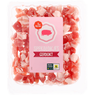 1 de Beste Spekblokjes gerookt Foto van 1 de Beste Spekblokjes gerookt