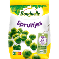 Bonduelle Spruitjes extra fijn Foto van Bonduelle Spruitjes extra fijn