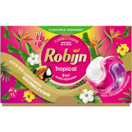 Robijn Vloeibaar wasmiddel 3 in 1 caps tropical Foto van Robijn Vloeibaar wasmiddel 3 in 1 caps tropical