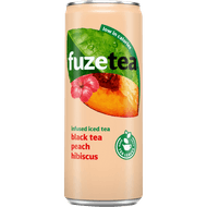 Fuze tea Ice tea perzik hibiscus Foto van Fuze tea Ice tea perzik hibiscus