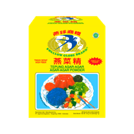 Swallow Globe Brand Agar-agar poeder Foto van Swallow Globe Brand Agar-agar poeder
