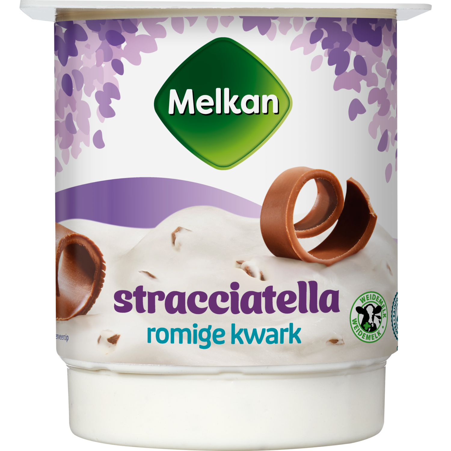 Melkan Halfvolle kwark stracciatella