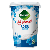 Melkan Bigarde roeryoghurt naturel Foto van Melkan Bigarde roeryoghurt naturel