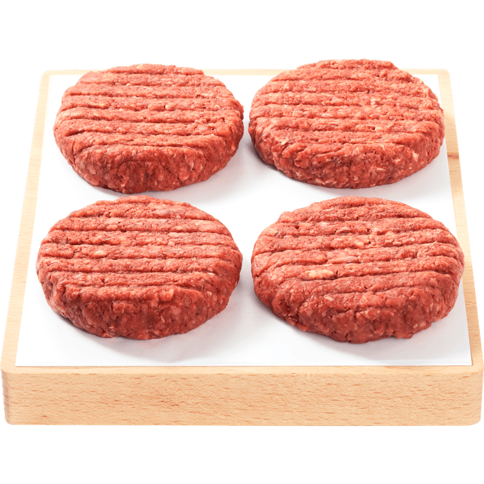Actie grillburgers 4 stuks