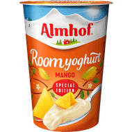 Almhof Roomyoghurt mango Foto van Almhof Roomyoghurt mango