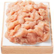 Vleeschmeesters Kipfiletblokjes Foto van Vleeschmeesters Kipfiletblokjes