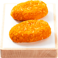 Vleeschmeesters Kipschnitzel sate 2 stuks Foto van Vleeschmeesters Kipschnitzel sate 2 stuks