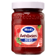 Foto van Hero Jam zero aardbeien