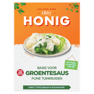 Honig Mix voor groentesaus fijne tuinkruiden Foto van Honig Mix voor groentesaus fijne tuinkruiden