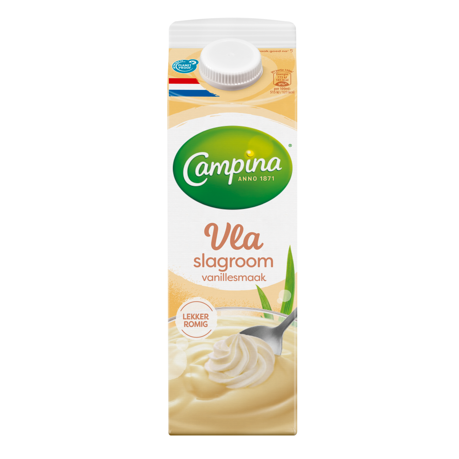 Campina Slagroomvla vanille