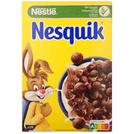 Nestlé Nesquik ontbijtgranen chocolade Foto van Nestlé Nesquik ontbijtgranen chocolade