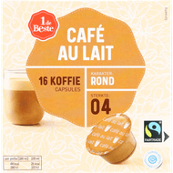 1 de Beste Koffiecups café au lait sterkte 4 Foto van 1 de Beste Koffiecups café au lait sterkte 4