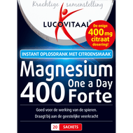 Lucovitaal Magnesium 400 mg forte 20 stuks