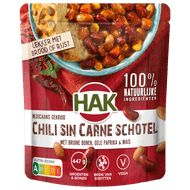 Hak Chili sin carne schotel Foto van Hak Chili sin carne schotel